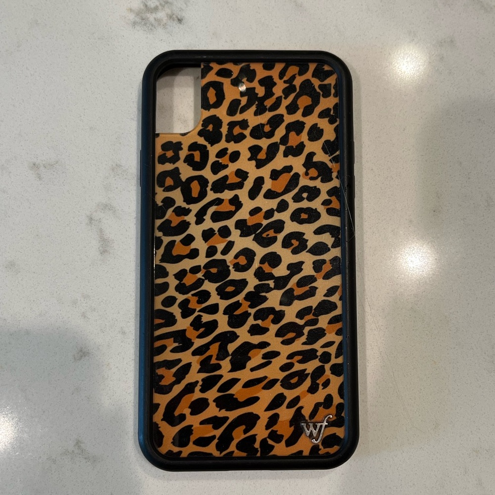 Cheetah Print Wildflower IPhone XR Case
